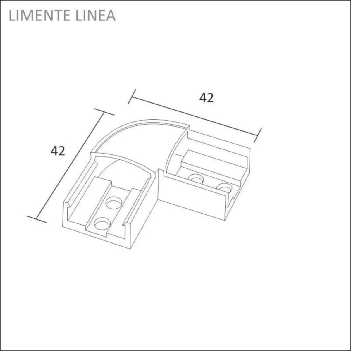 Valoprofiili/-Nauha Limente Linea 200 17X8X200 Val
