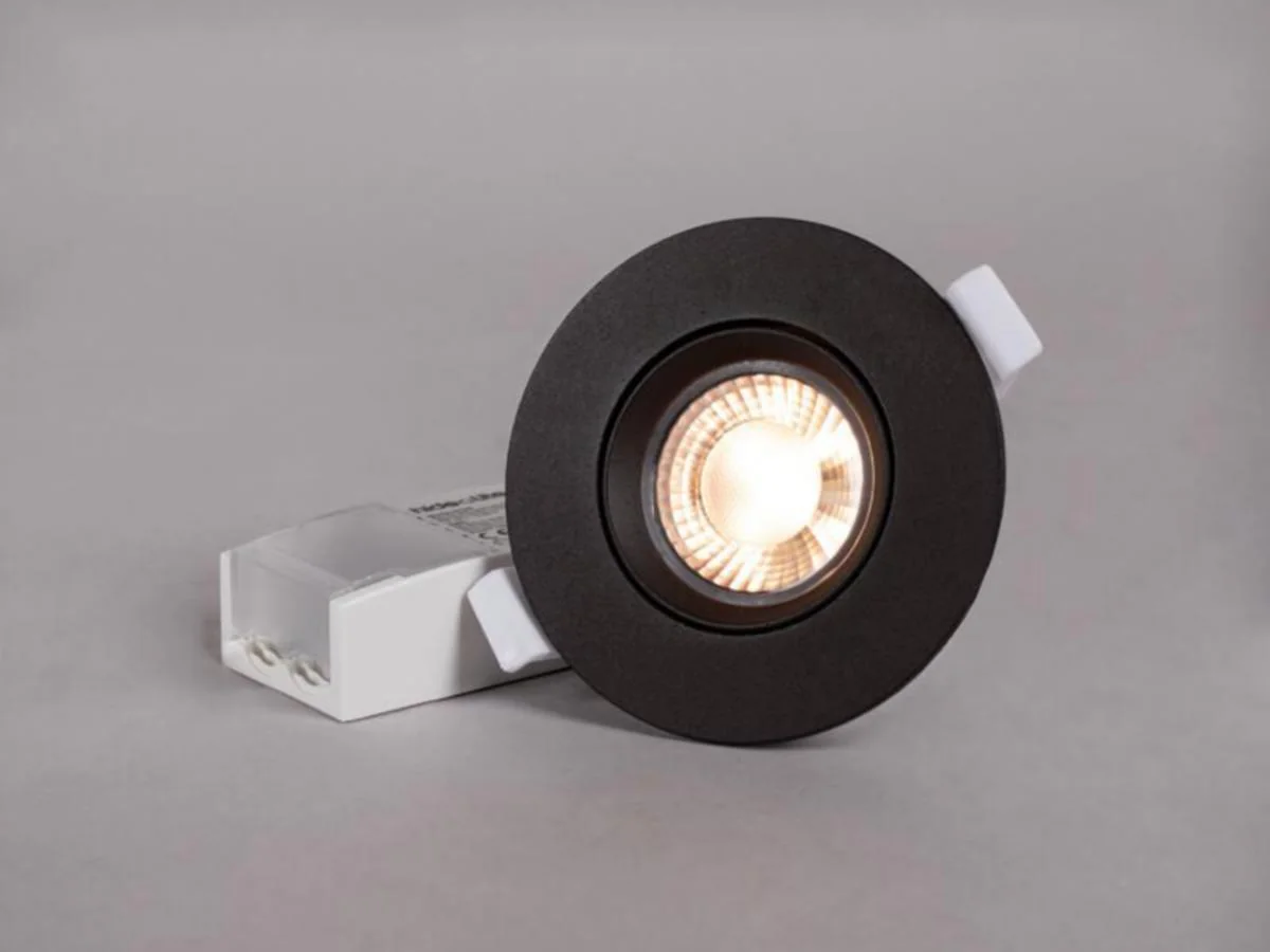 Alasvalo Comfort Twist Quick Ip44 470Lm 6,5W 2/3/4K Tilt Bl