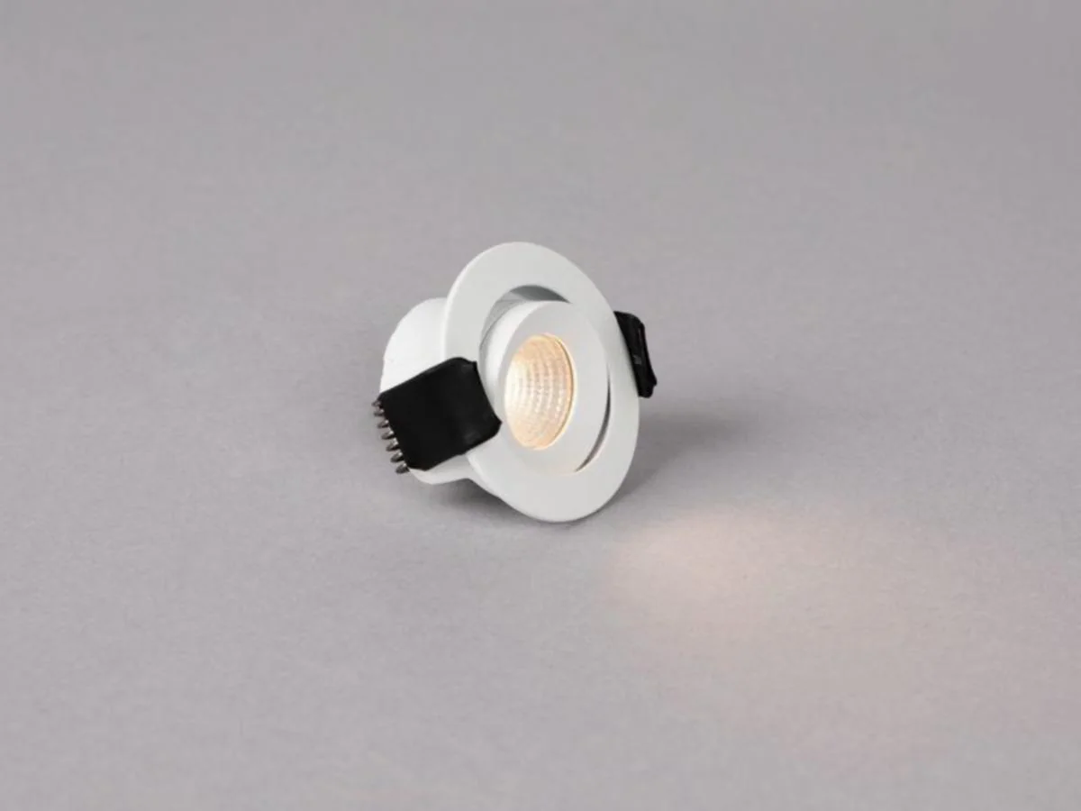 Alasvalo Optic Ip44 230Lm 4W 3000K Wh Tilt