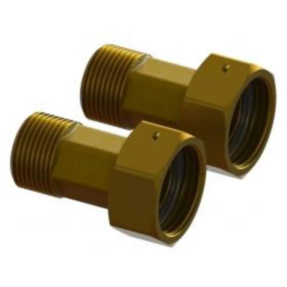Vesimittariliitinpari 2X11/2 Hela 380