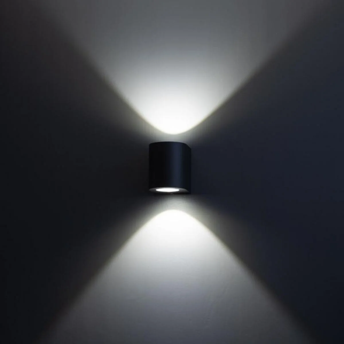Seinä/Kattovalaisin Ulko Diva 2X5W Led Musta 4K
