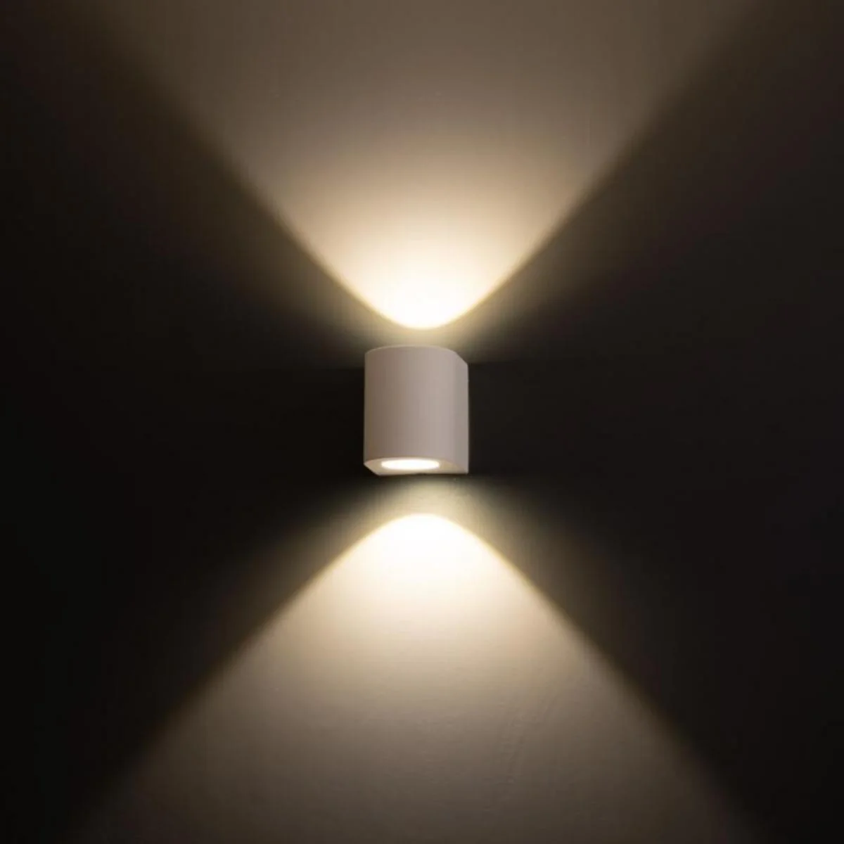 Seinä/Kattovalaisin Ulko Diva 2X5W Led Valkoinen 3K