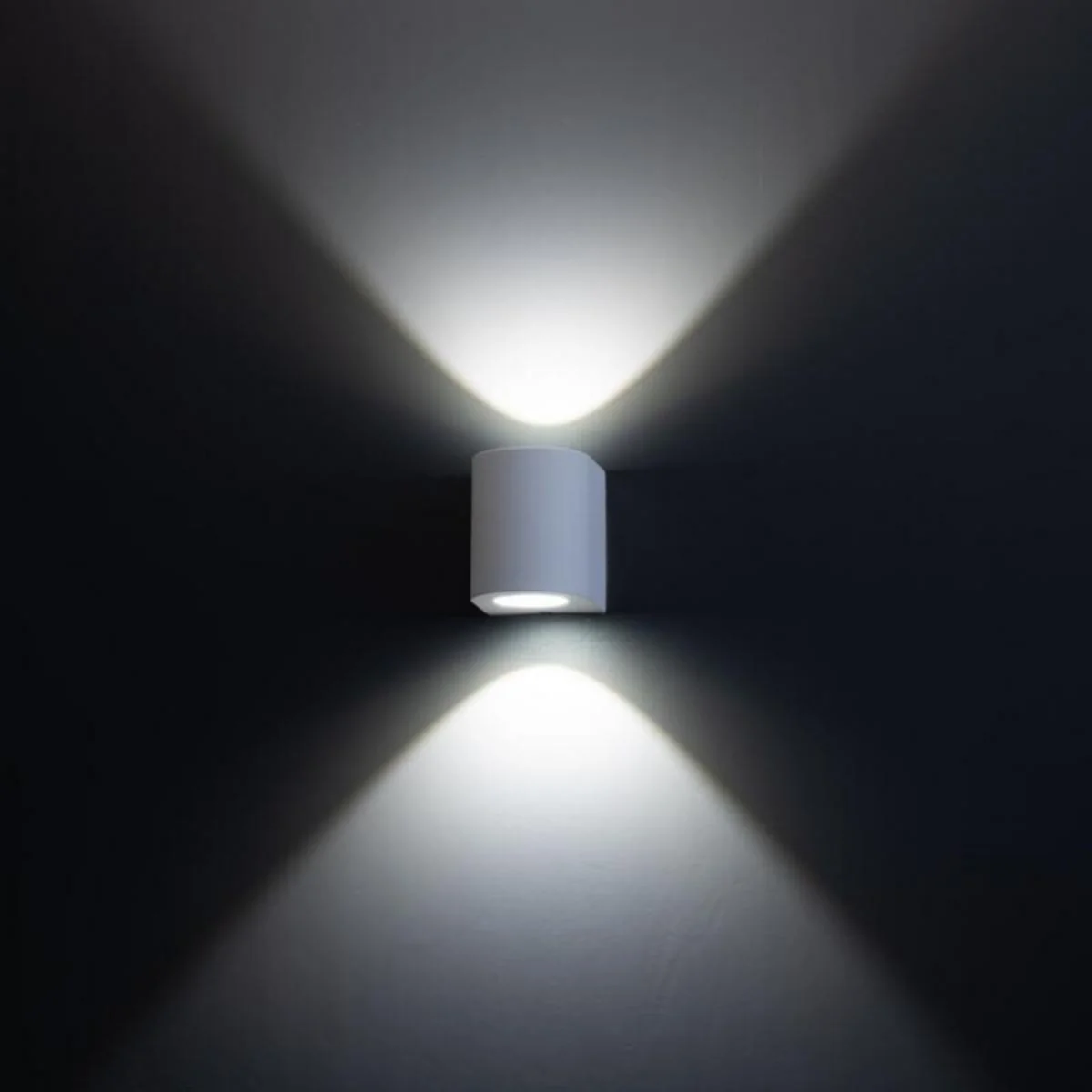 Seinä/Kattovalaisin Ulko Diva 2X5W Led Valkoinen 4K