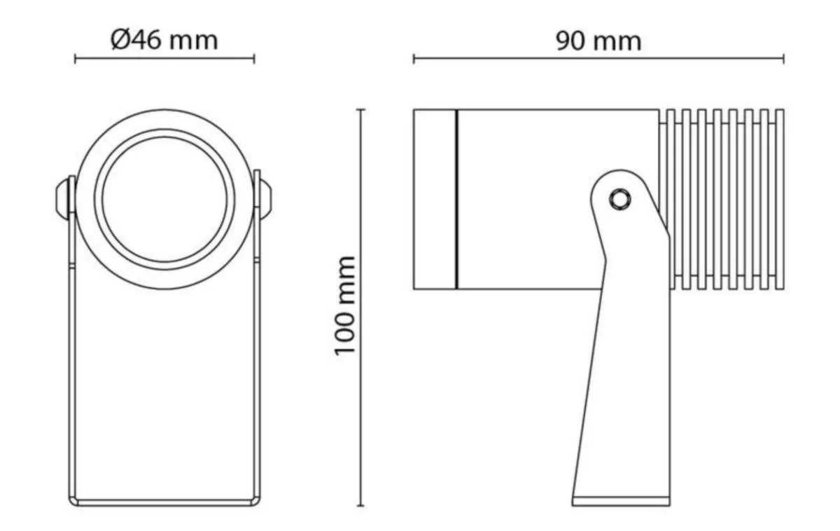 Pihapiirivalaisin Sg Hovden Mini 600Lm 4K 36 Ast