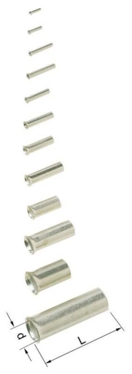 Pääteholkki Elpress B6-12Et 6.0 12Mm Ei-Er 250Kpl