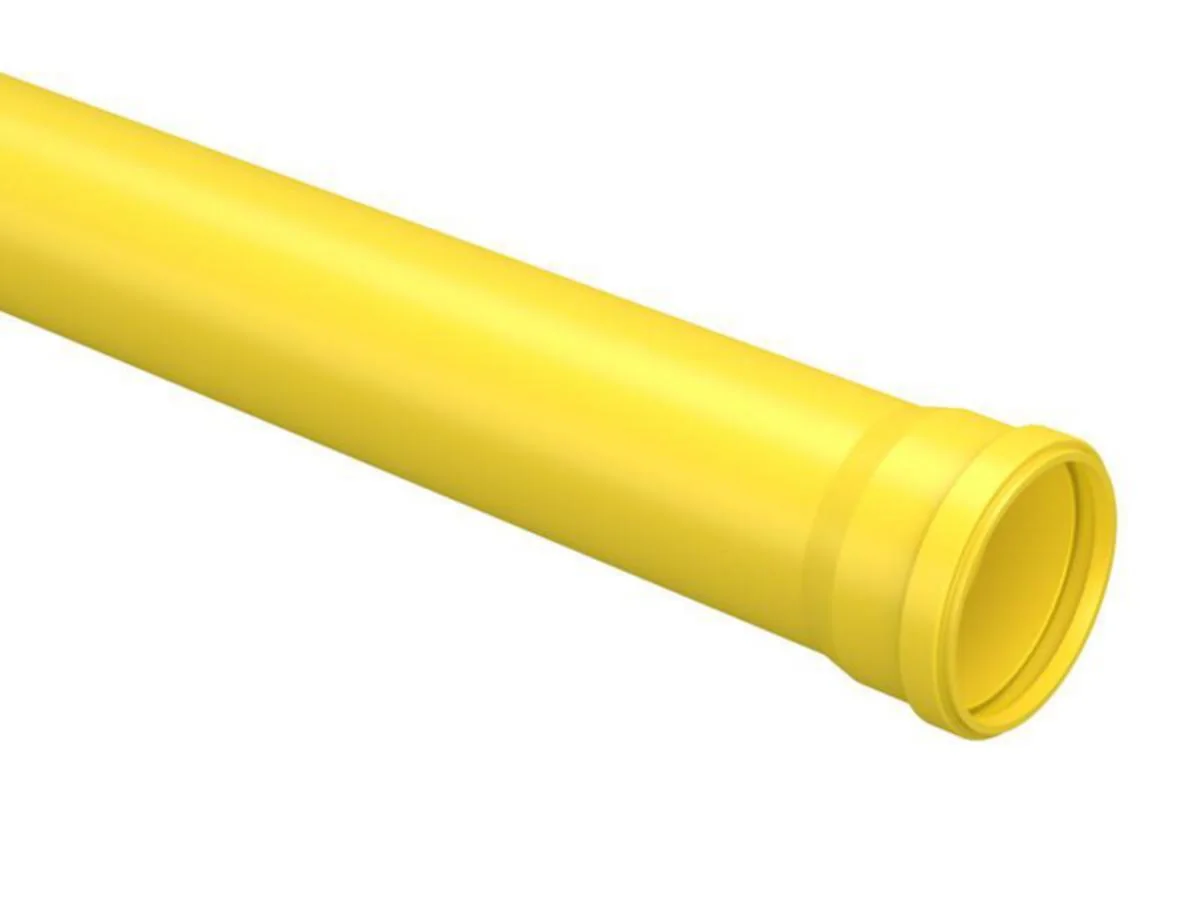 Kaapelinsuojaputki Uponor 140X6,7 6M Sn30 Pvc Keltainen