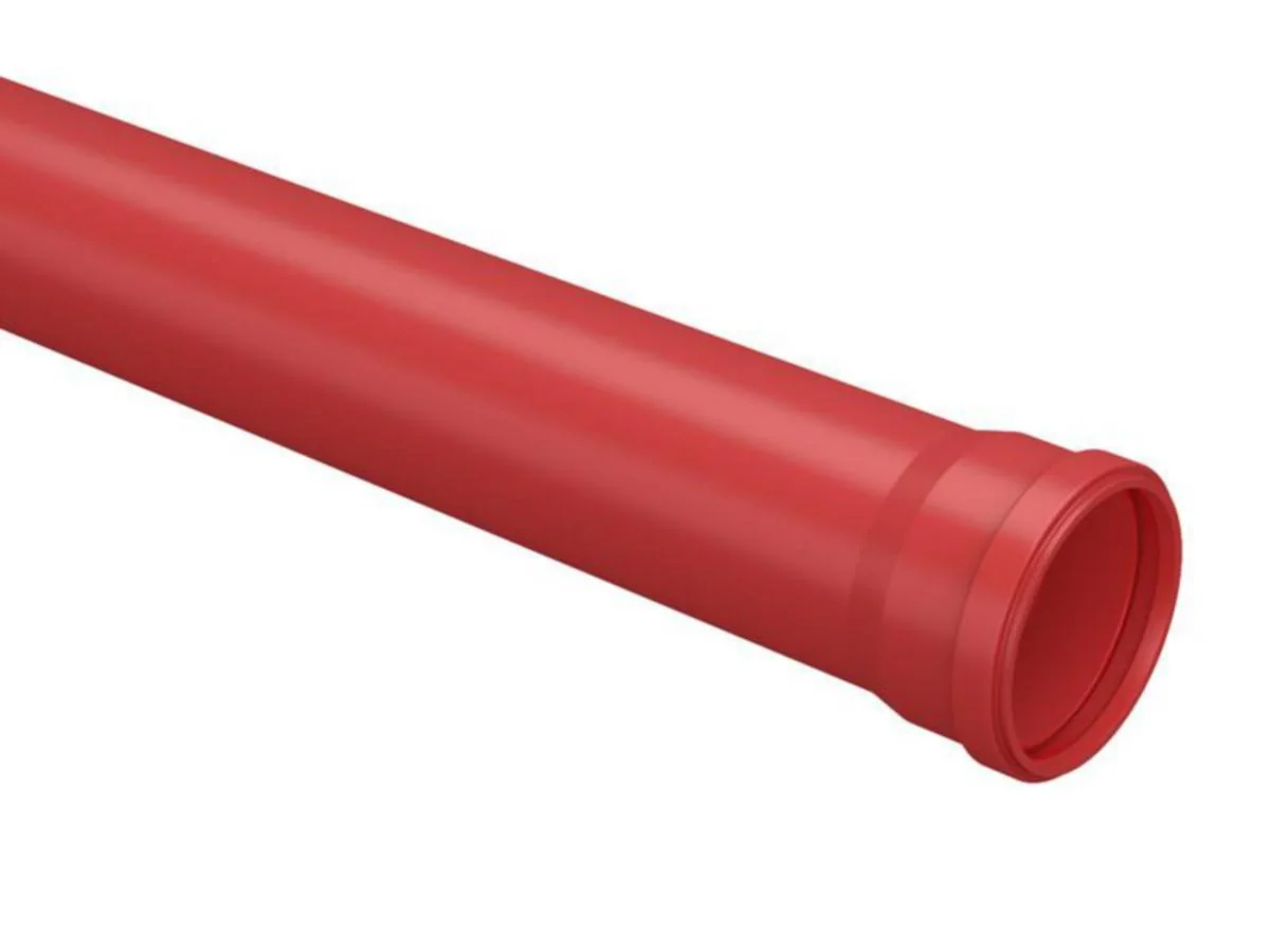 Suojaputki Uponor Tel 110X5,3 Sn30 Pun. 6M Pvc