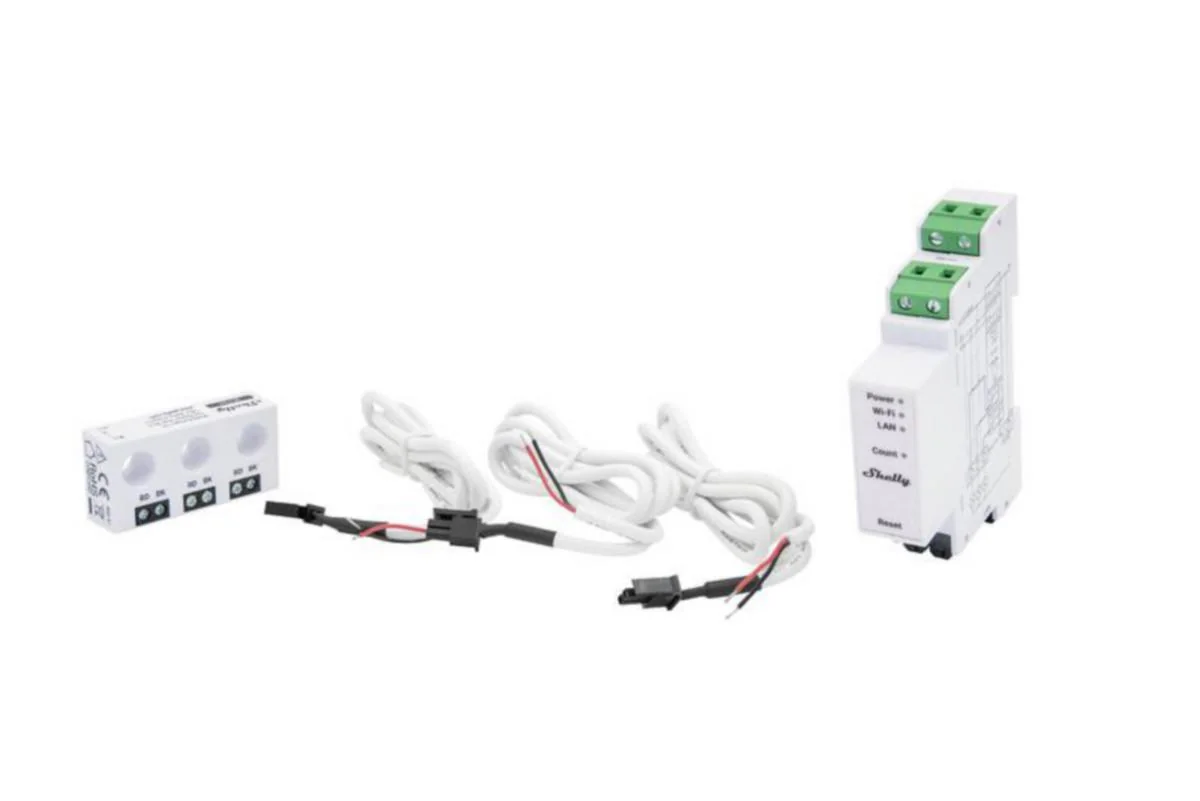 Energiamittari Din Shelly Shelly Pro 3Em Ct63