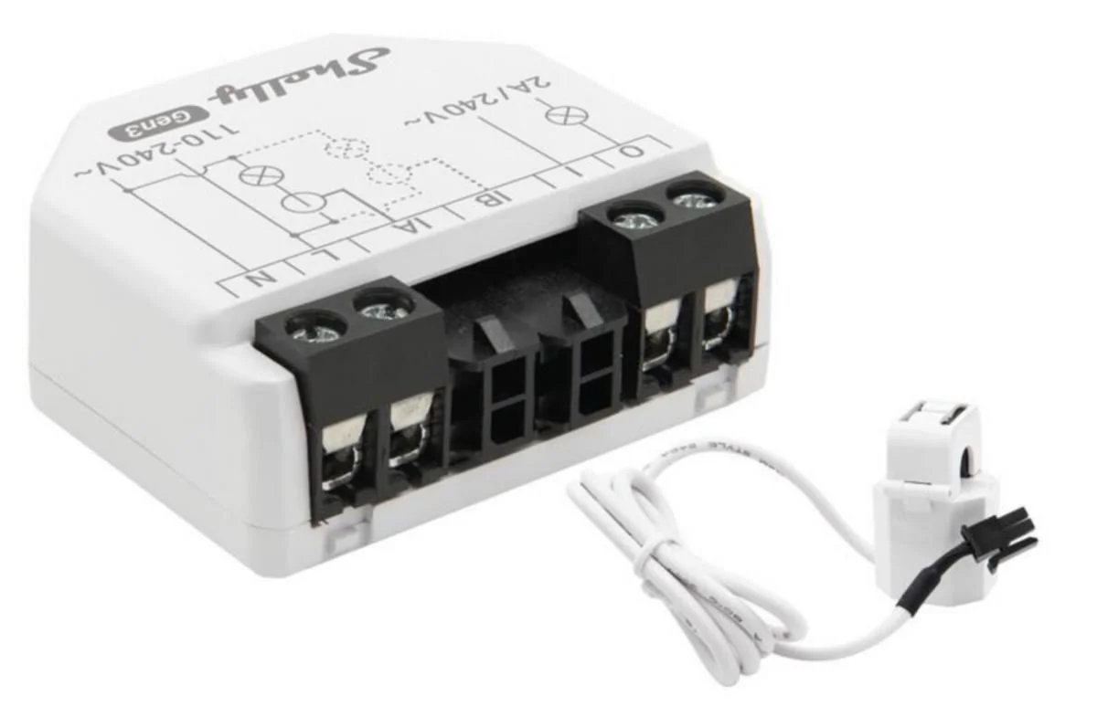 Energiamittari Din Shelly Em Gen3 + 50A Ct
