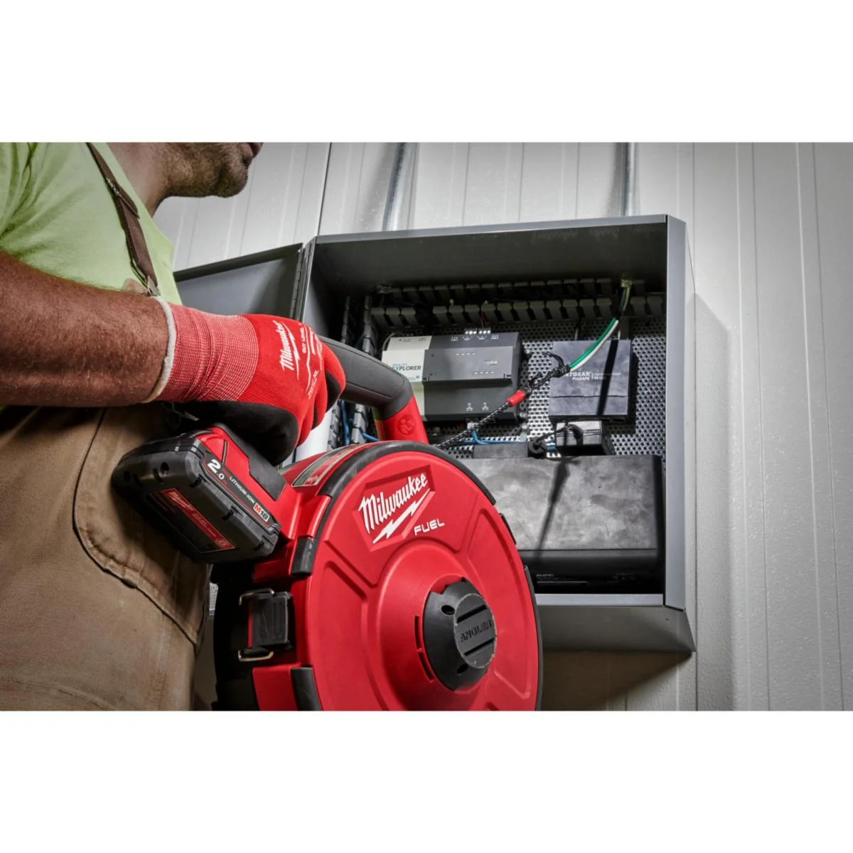 Kaapelin Akkuvetolaite Milwaukee M18 Fpft-0