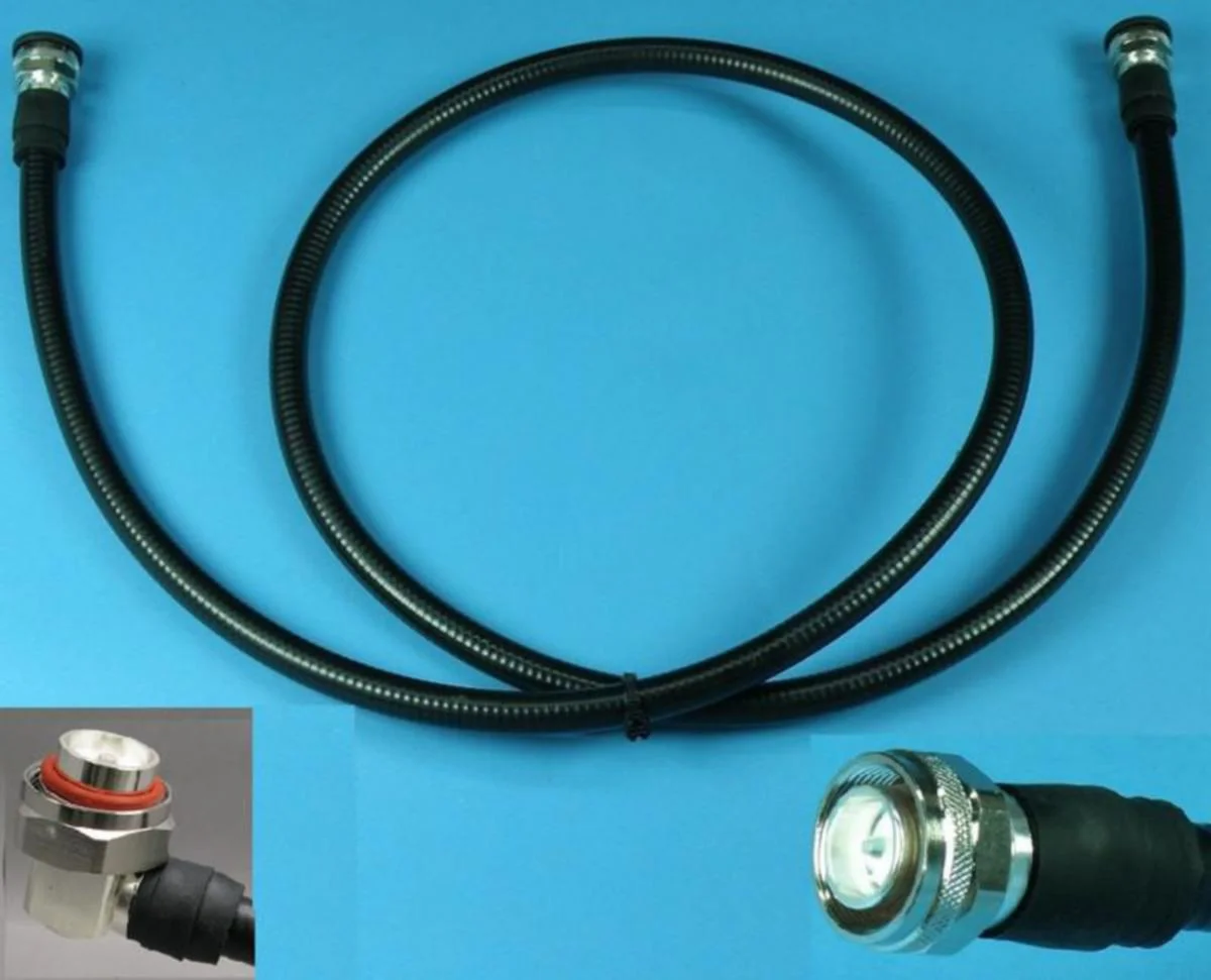 Valmiskaapeli Draka Mnc Jumper 3M 7/16M/M90 Bhf