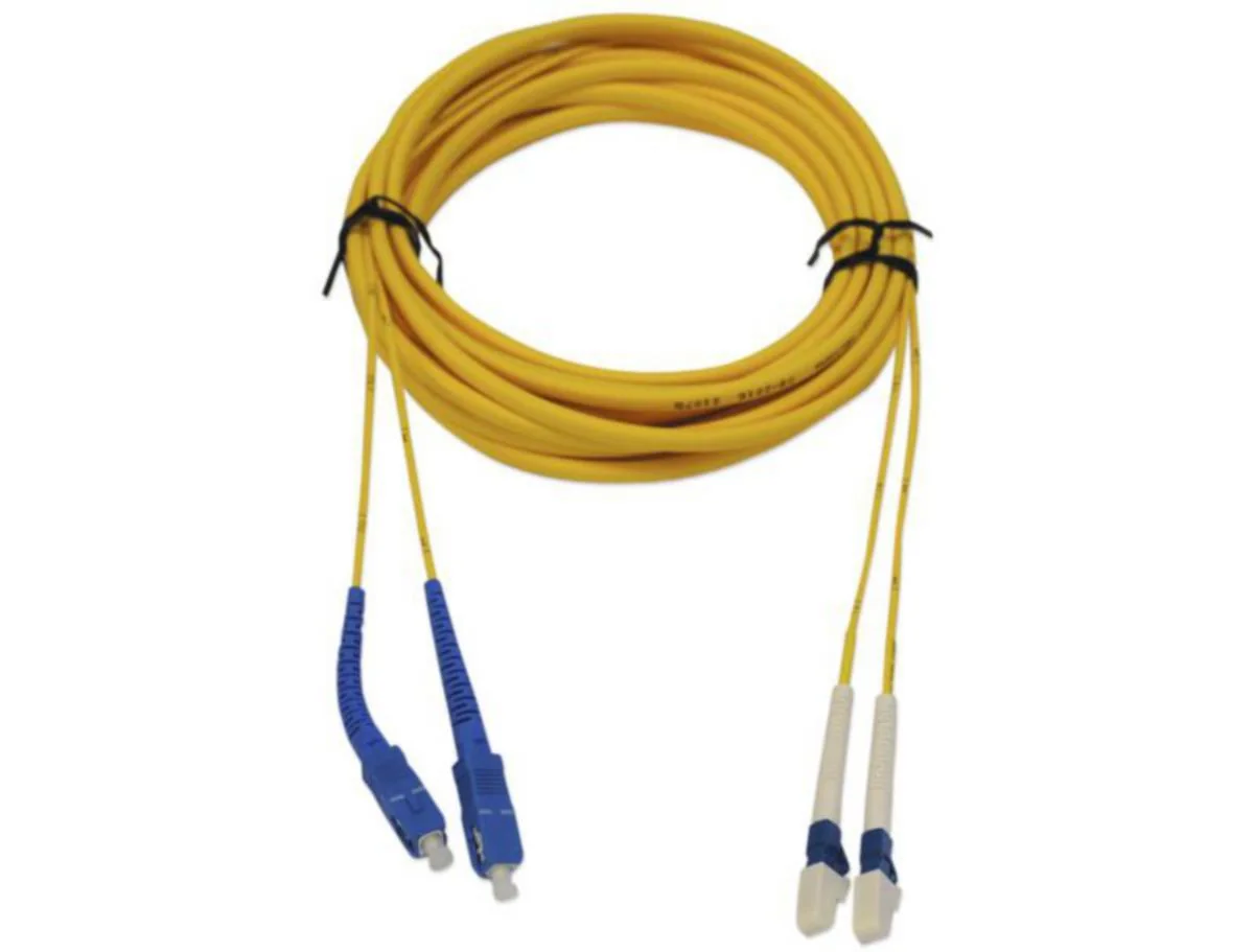 Kytkentäkaapeli Naficon Sc/Lc Fmms 2Smt 10M