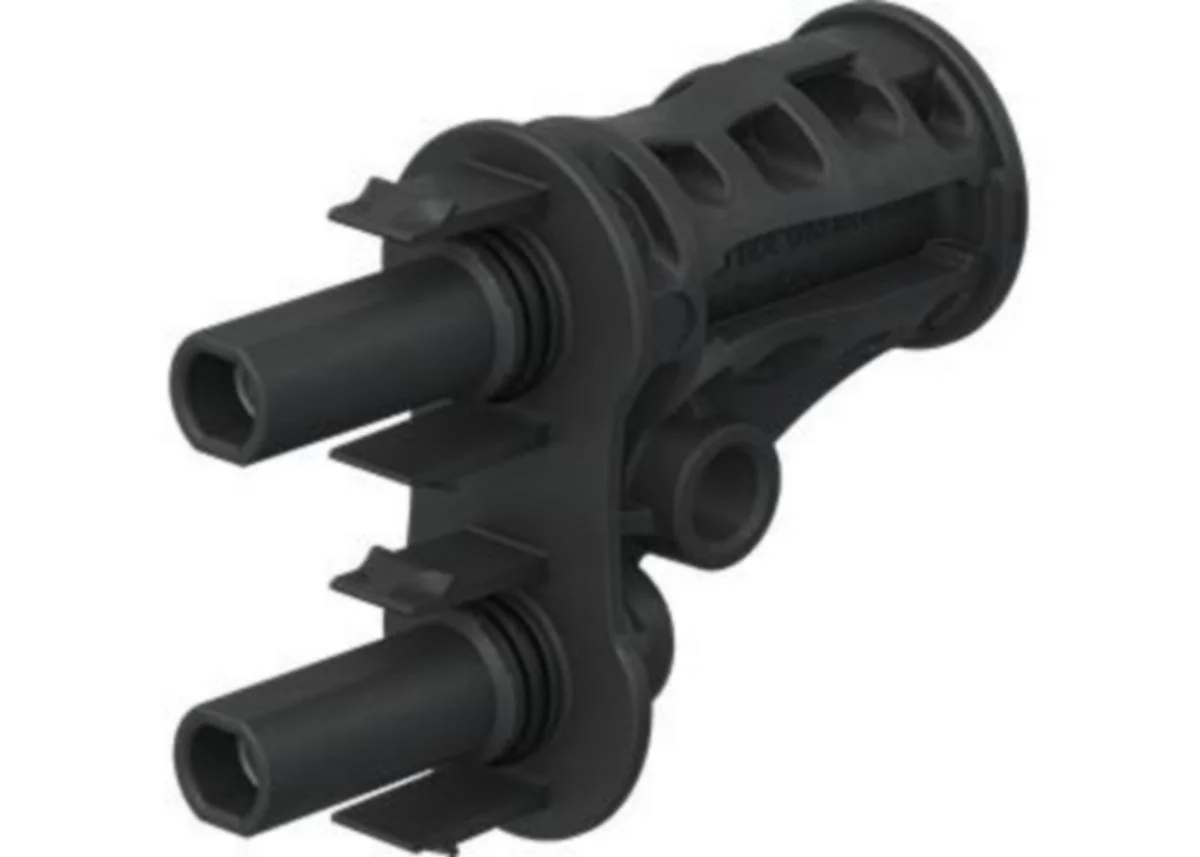 Aurinkosähköliitin Stäubli Mc4-Evo2 Haar. 1Uros/2Naaras
