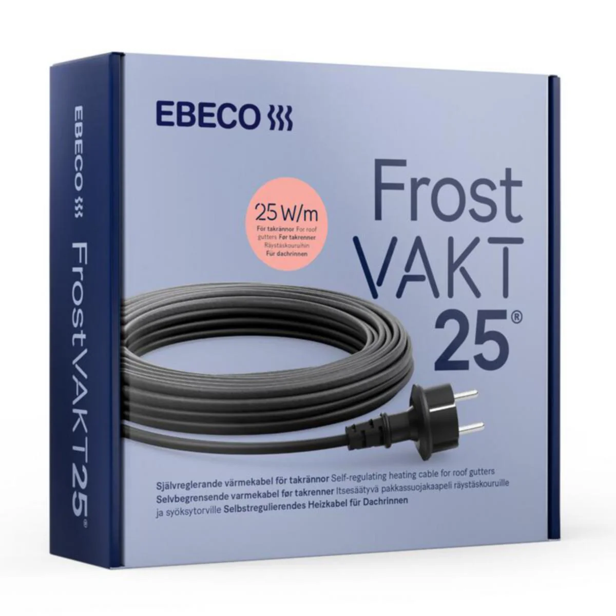 Sulanapitokaapeli Ebeco Frostvakt 25. 30M Itsesäätyvä