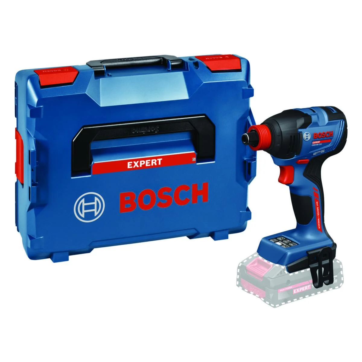 Akkuiskumutterinväännin Bosch EXDX 18V-210 SOLO L-Boxx