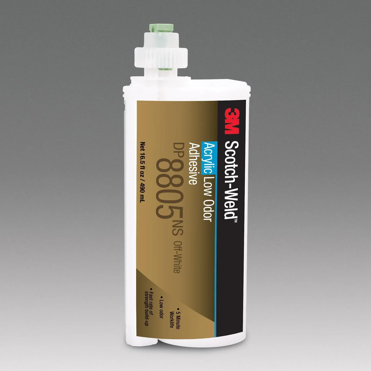 Akryyliliima 2-K Vihreä 490Ml Scotch-Weld 3M Dp-8805Ns