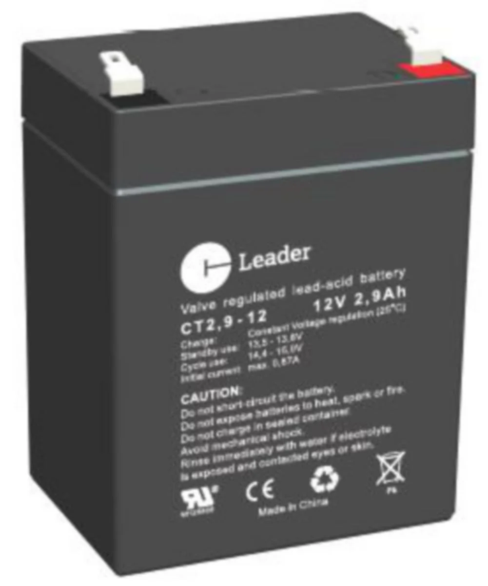 Akku Lyijy Suljet Ct-Leader Ct2.9-12 12V/2.9Ah T1-Napa