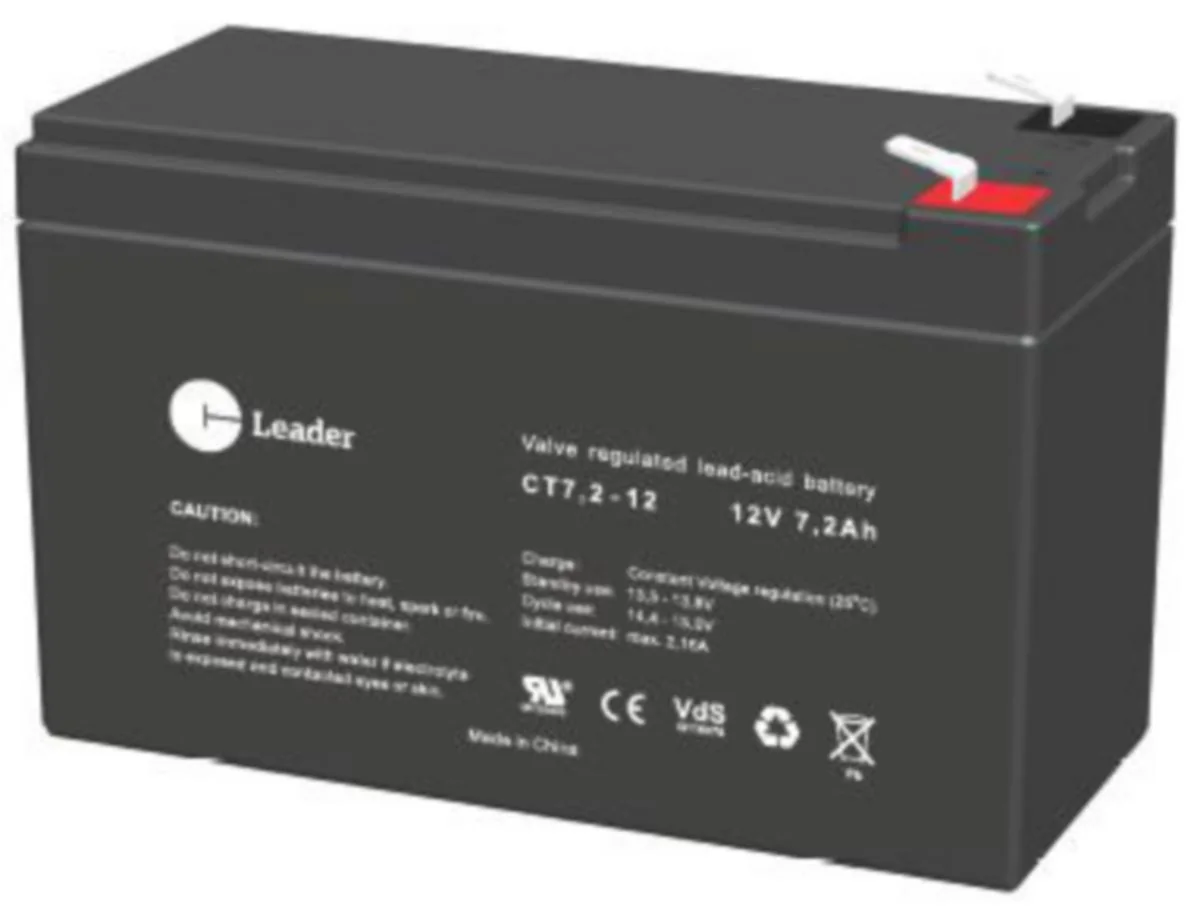 Akku Lyijy Suljet Ct-Leader Ct7.2-12 12V/7.2Ah T1-Napa