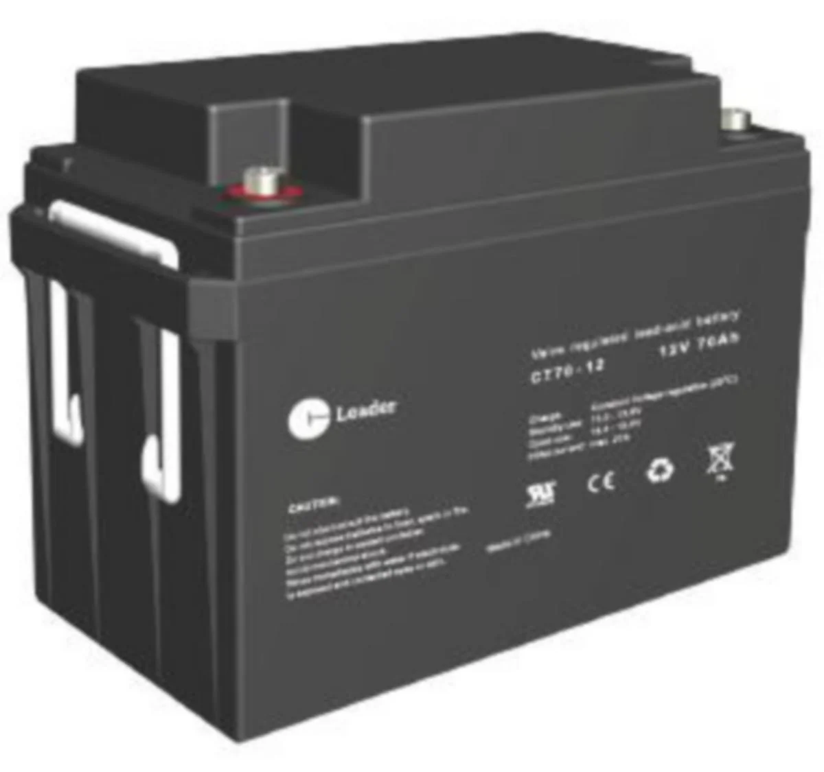 Akku Lyijy Suljet Ct-Leader Ct70-12 12V/70Ah T6-Napa