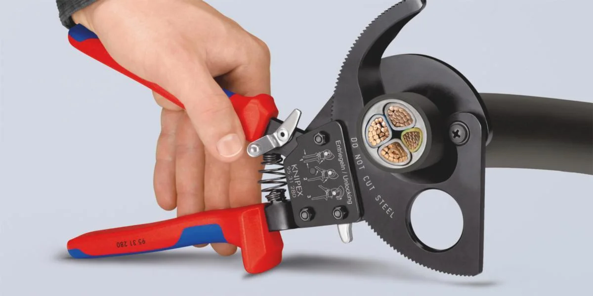 Kaapelileikkuri Ø52Mm 380Mm2 Knipex 9531-280 Mv