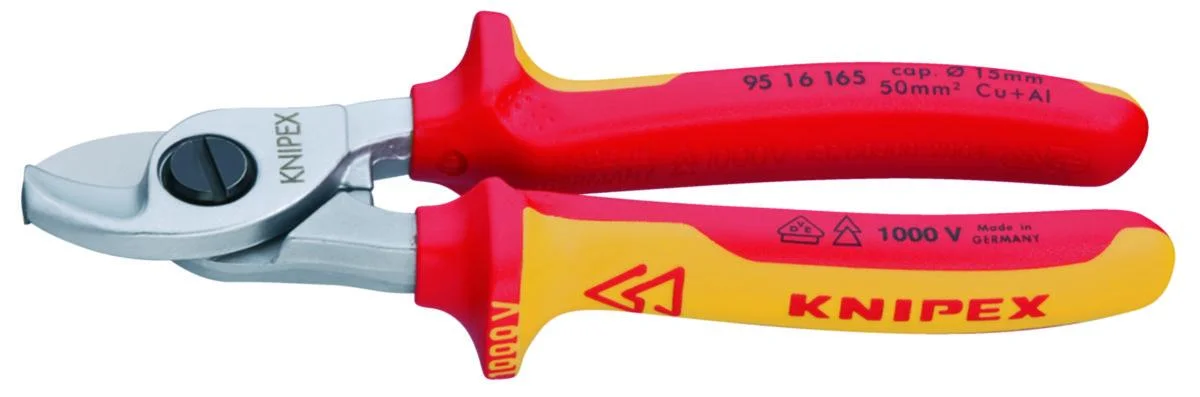 Kaapelileikkuri Vde Ø15Mm 165 Knipex 9516165Sb Mv
