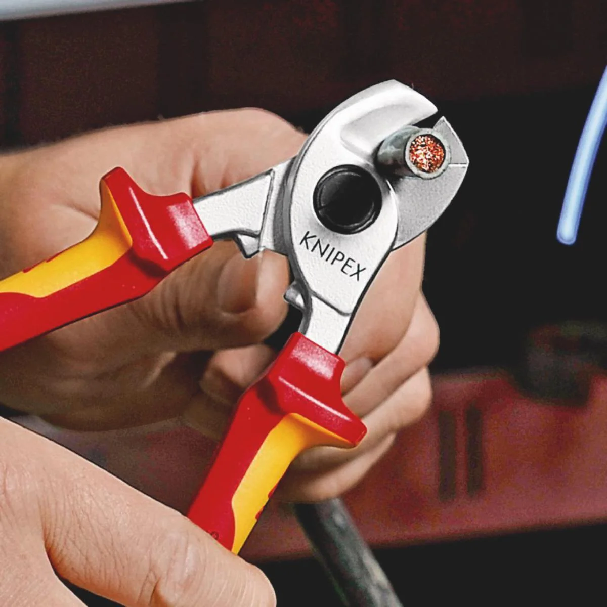Kaapelileikkuri Vde Ø15Mm 165 Knipex 9516165Sb Mv