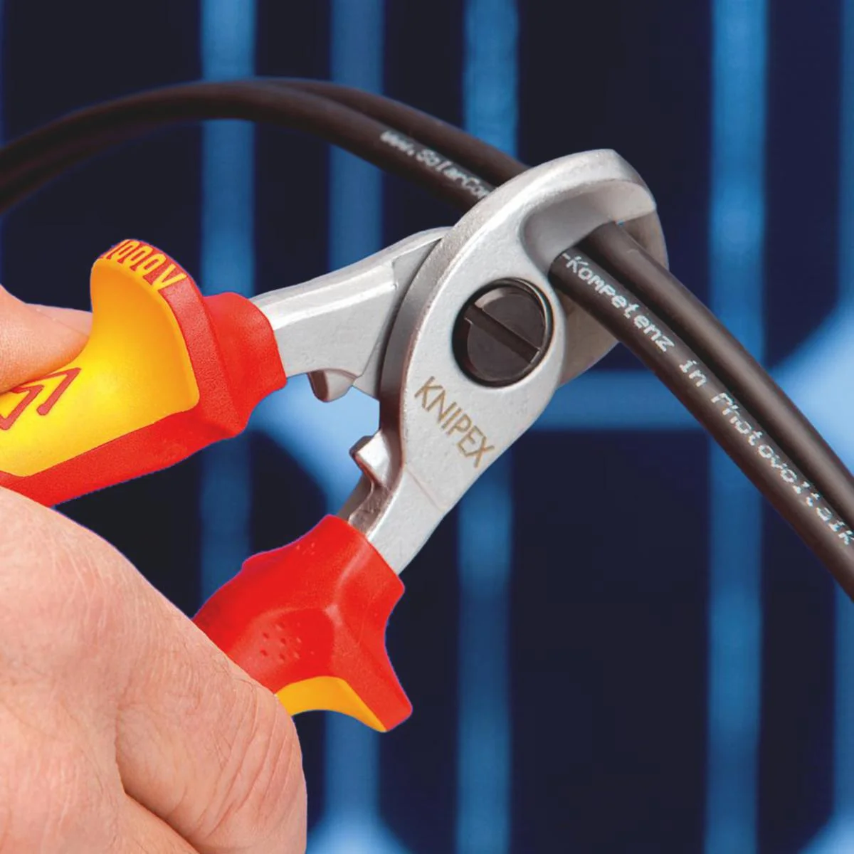 Kaapelileikkuri Vde Ø15Mm 165 Knipex 9516165Sb Mv