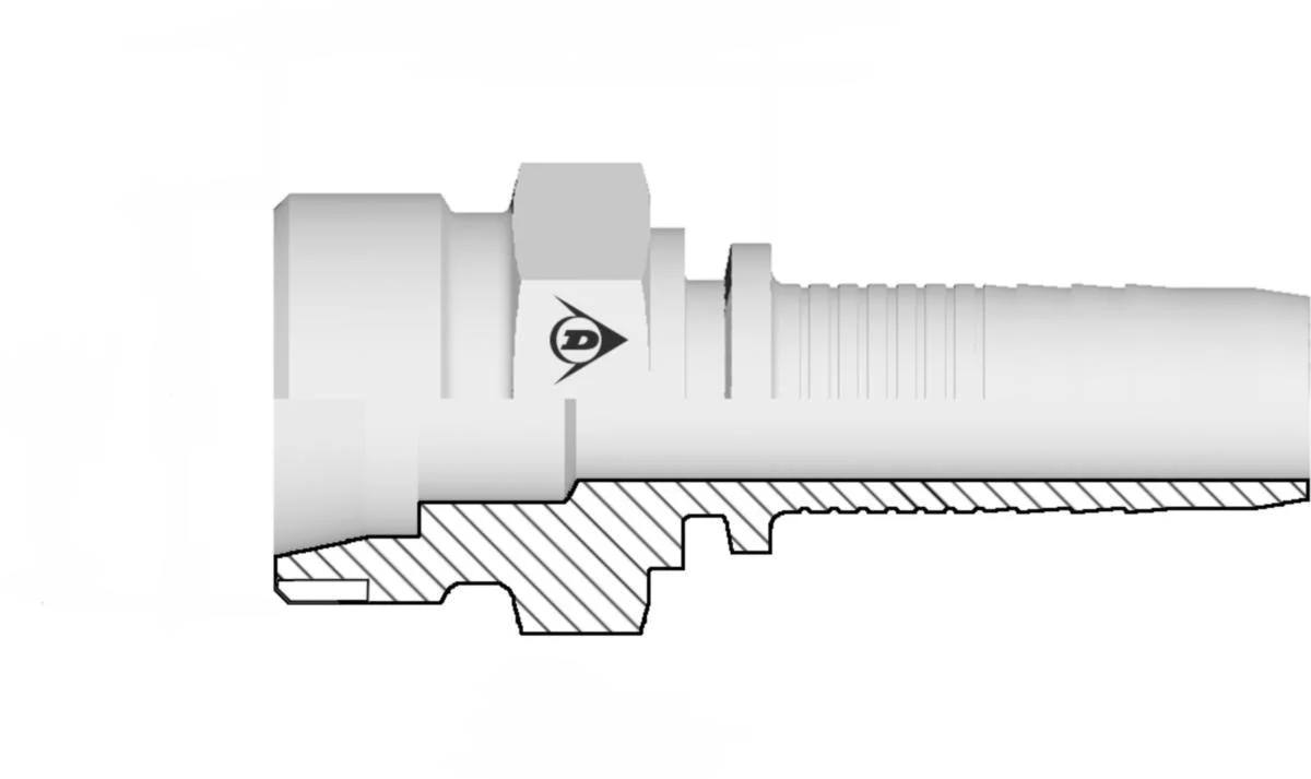 Liitin Ces-20-12 Pt + Dh 131700-10-12