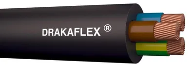 Kumikaapeli Prysmian Drakaflex H07Rn-F 3G1,5 R100