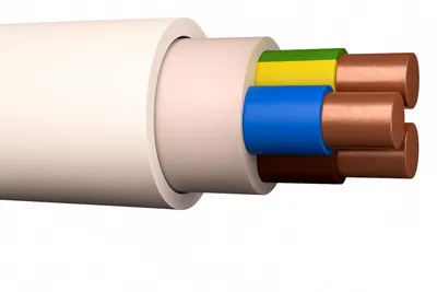 Asennuskaapeli W+W Mmj 3X2,5 300/500V Eca R100