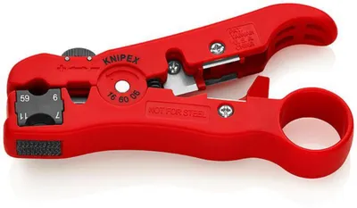 Kuorintatyökalu 125Mm Knipex Koax Ja Datakaapeleihin