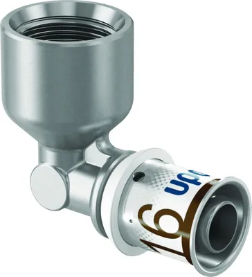Puristuskulmaliitin Uponor S-Press Plus 90° sk
