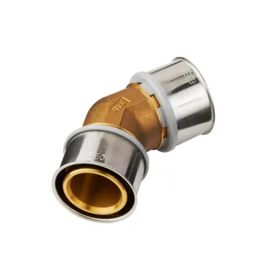 Puristuskulmaliitin 45° Roth 63X63 Rg