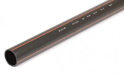 Peh-Putki Pe100 Sdr17 Painev 110X6,6 6 M Ruskea Raita Pn10