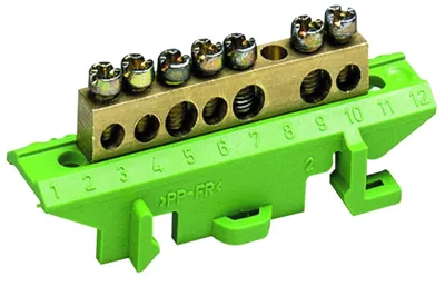 Maadoitusliitin Hager Km07E 3X16/4X10Mm2 Vih Din