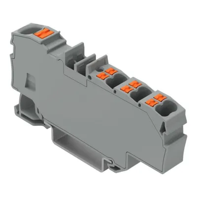 Haaroitusliitin Topjob S 1X6(10)Mm²/6X1.5(2,5)Mm², Sin