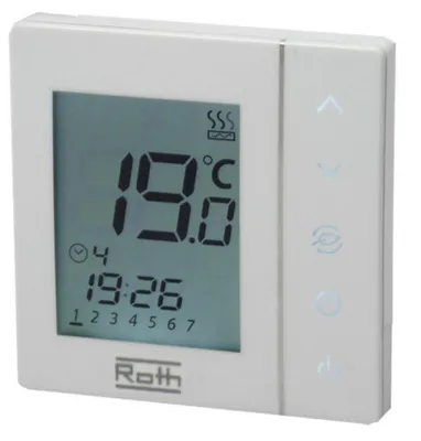 Termostaatti Näytöllä Roth 230V