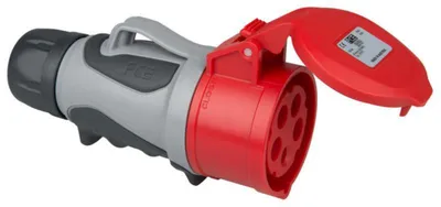 Jatkopistorasia Pce 2253-6Tt 32A 5N 400V 6H Ip44