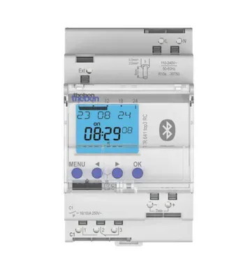 Kellokytkin Digitaaline Theben Trtop3 1S-365D 2V/16A 12/24V D