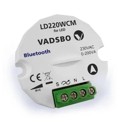 Ohjausyksikkö Vadsbo Bluetooth Himmennin
