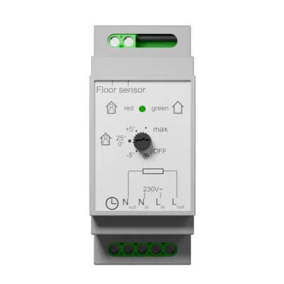 Termostaatti Newlec Ecoterm-16 Din 16A Ip20