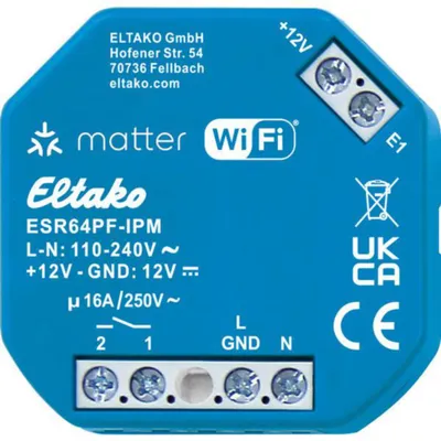 Releyksikkö Sarja 64 Yleisrele,Wifi,Matter,1S,16A