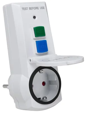 Vikavirtapistorasia Siirrettäv 16A 30Ma 230V Ip44 Plug In