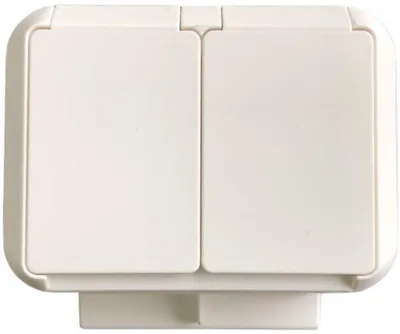 Vikavirtapistorasia A-Collecti 2S/16A/30Ma/250V/Ip44 Va