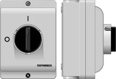 Turvakytkin Väännin Norwesco Eswp1 325H 3X25A+Apu 11Kw Ip65