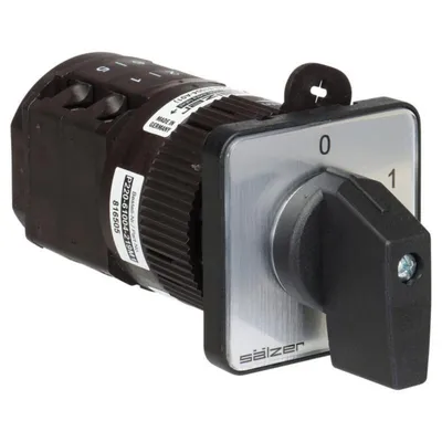 Nokkakytkin Vaihto Sälzer P220 0-1 1N 20A 4-Piste