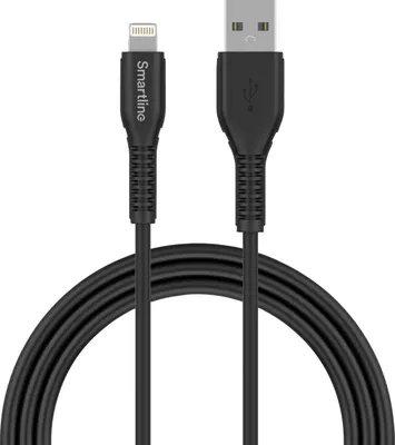 Latauskaapeli Lightning 2M Strong Musta Iphone/Ipad