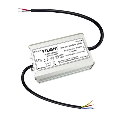Elektroninen Liitäntäl Ftlight 24V, 30W, Ip65