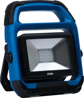 Työmaavalaisin LED Gelia 20W IP44 T20SB ladattava