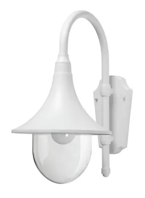 Seinävalaisin Kartano Trumpet Ip44 E27 Pcc Wh